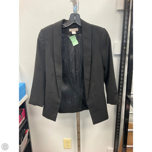 Blazer By H&m In Black, Size: 0