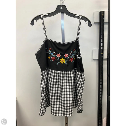 Top Sleeveless By Bloomchic In Black, Size: L