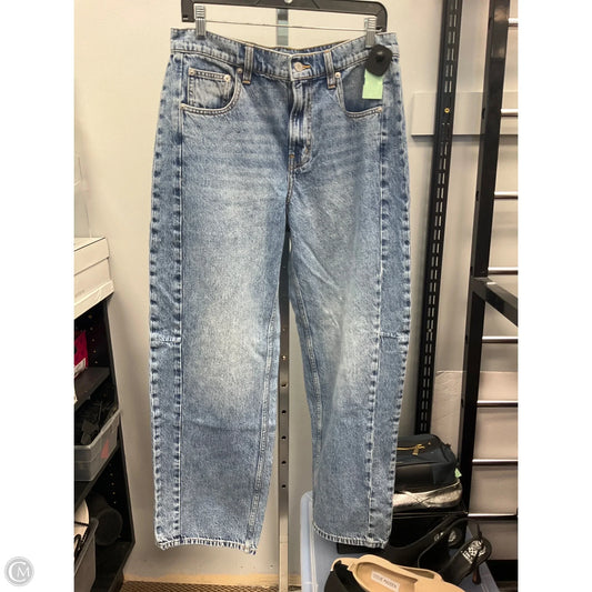 Jeans Wide Leg By Lucky Brand In Blue Denim, Size: 8