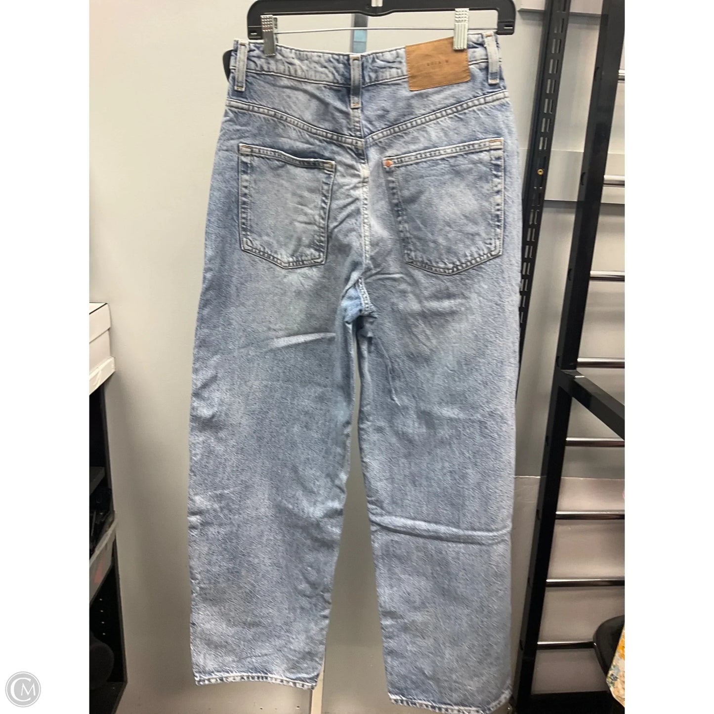 Jeans Wide Leg By Cmc In Blue Denim, Size: 8