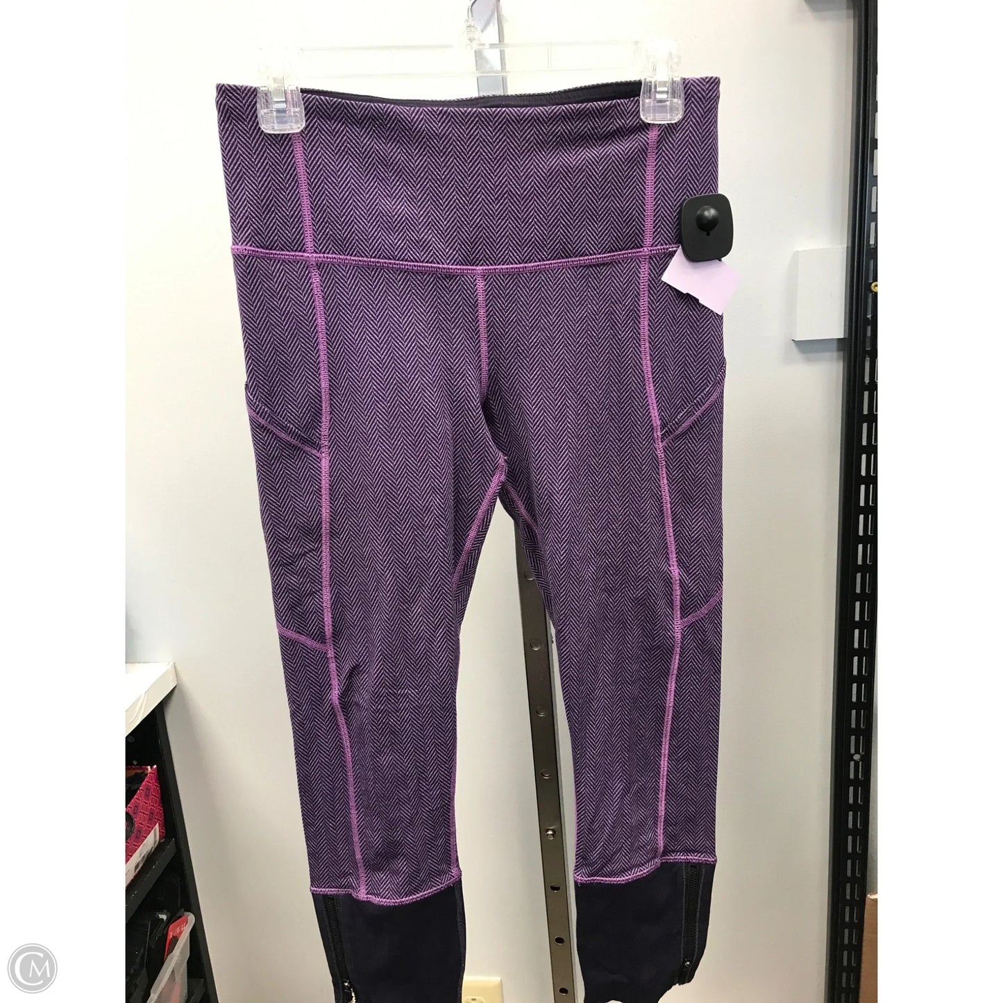 Athletic Leggings By Lululemon In Purple, Size: 8