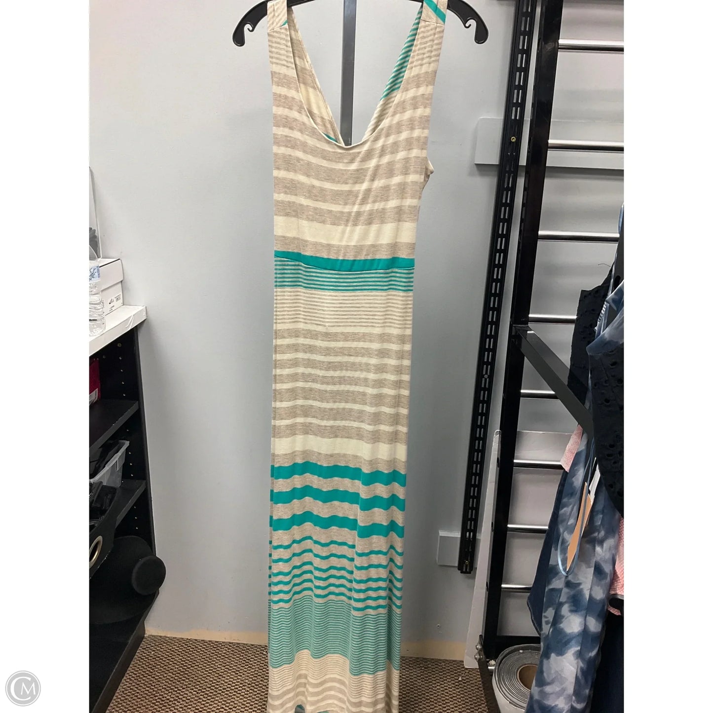 Dress Casual Maxi By Gilli In Striped Pattern, Size: L