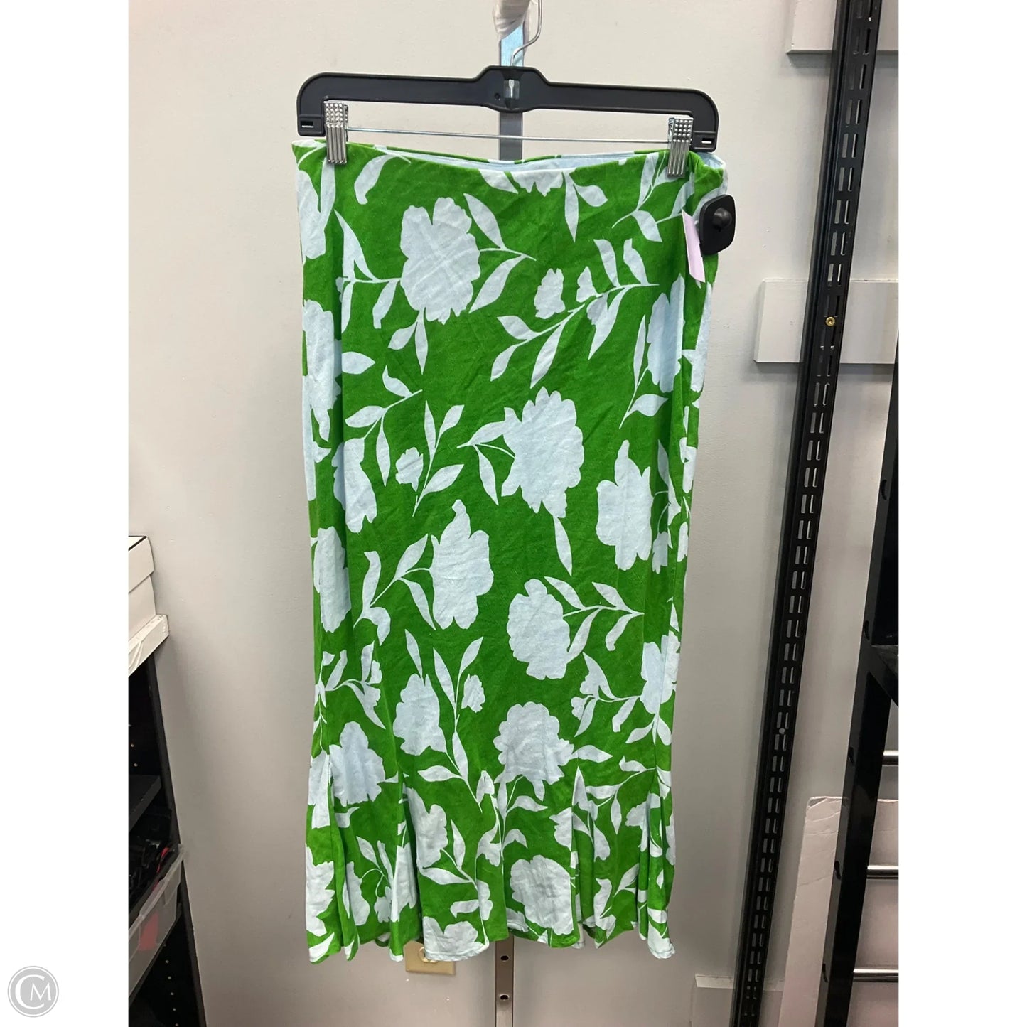 Skirt Designer By Kate Spade In Green, Size: M