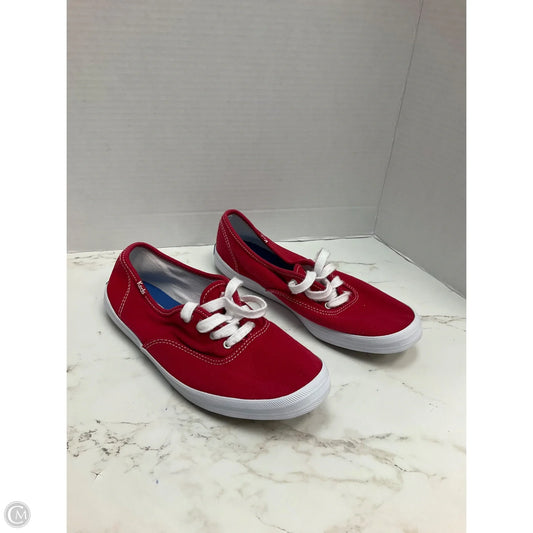 Shoes Sneakers By Keds In Red, Size: 8