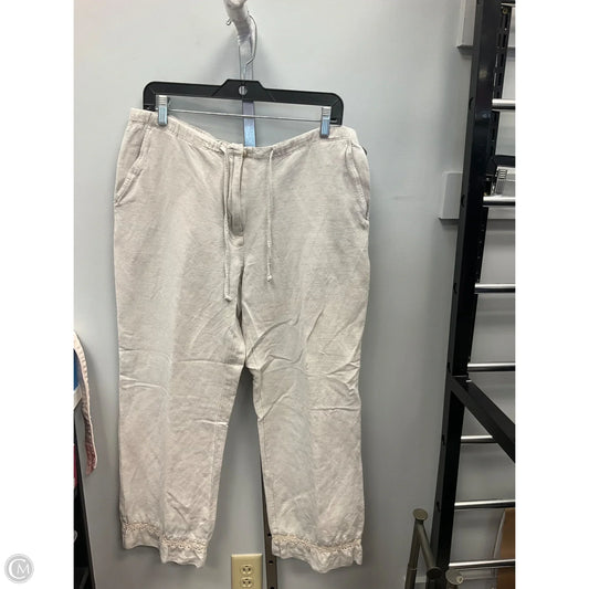 Pants Other By Van Heusen In Cream, Size: M