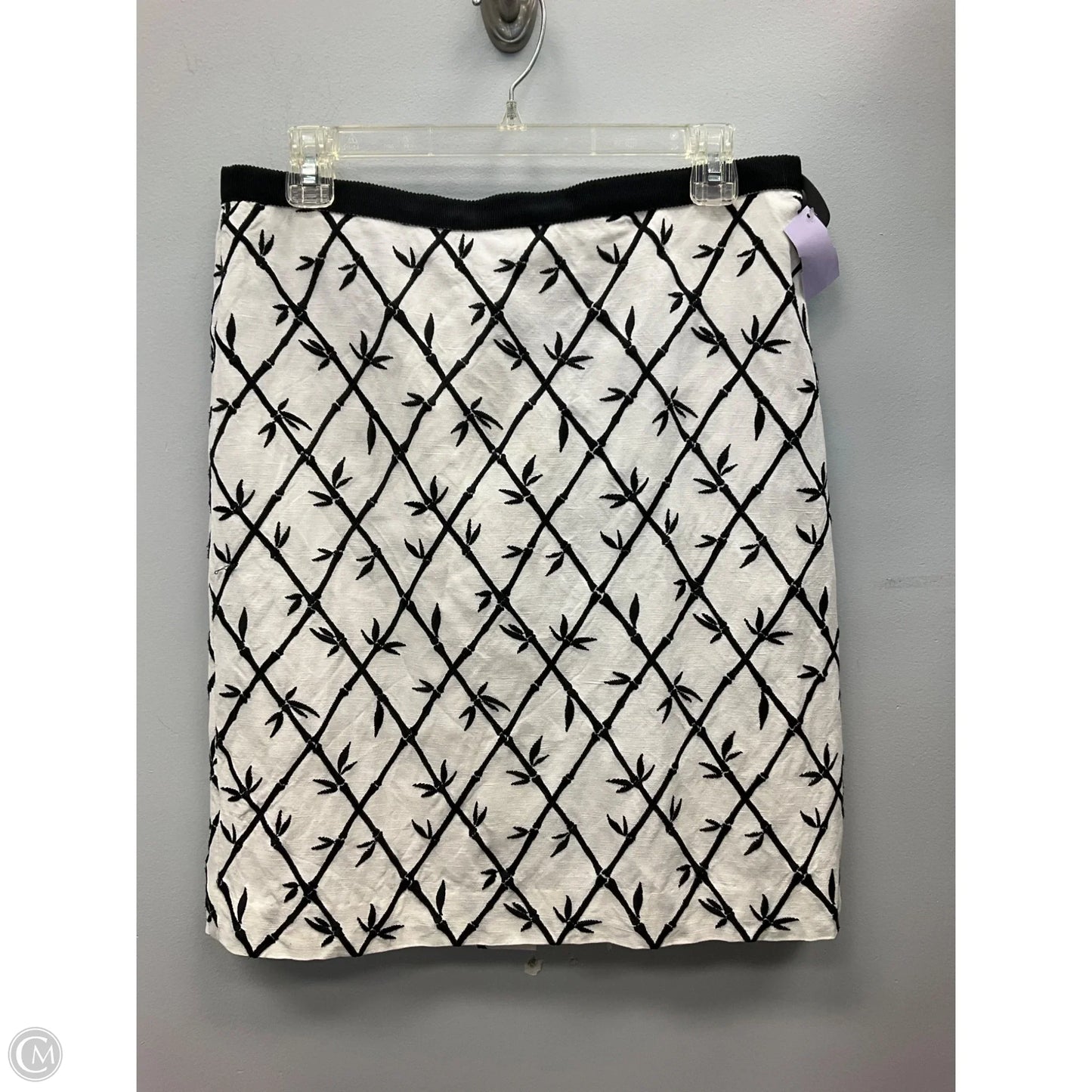 Skirt Mini & Short By Talbots In Black & White, Size: 10p