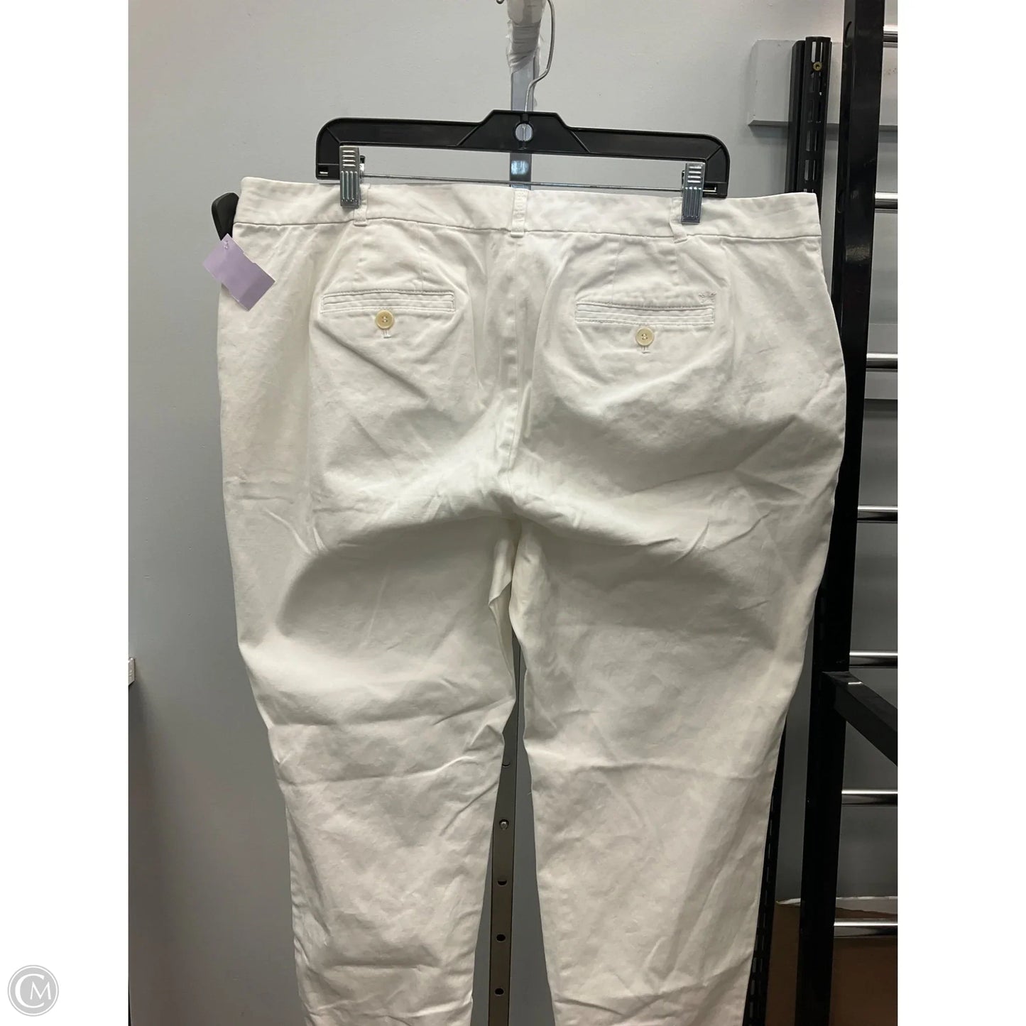 Pants Chinos & Khakis By Talbots In White, Size: 16