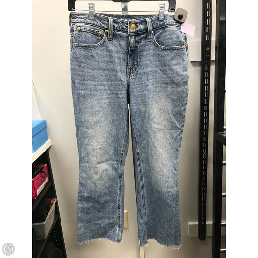 Jeans Boot Cut By J. Crew In Blue Denim, Size: 6