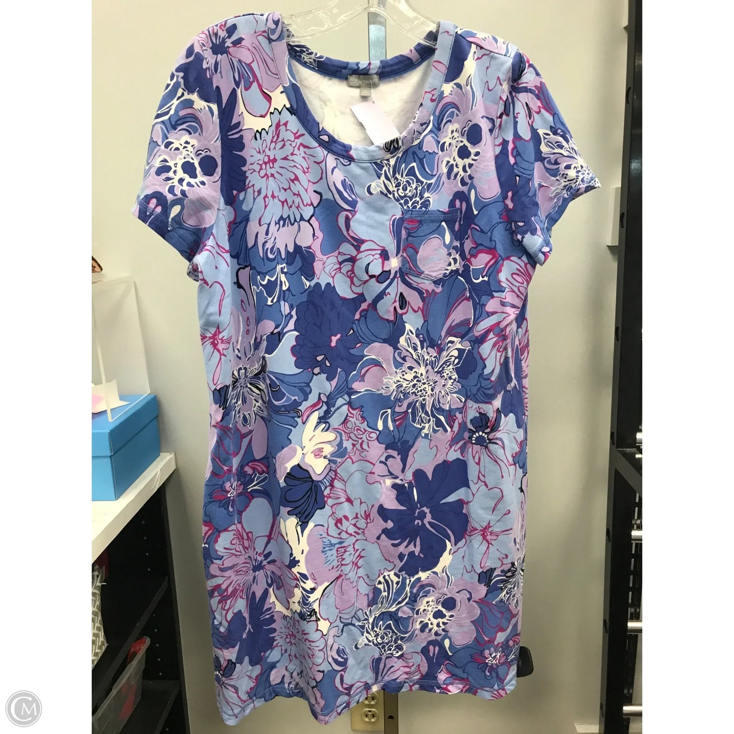 Dress Casual Short By Talbots In Floral Print, Size: Lp