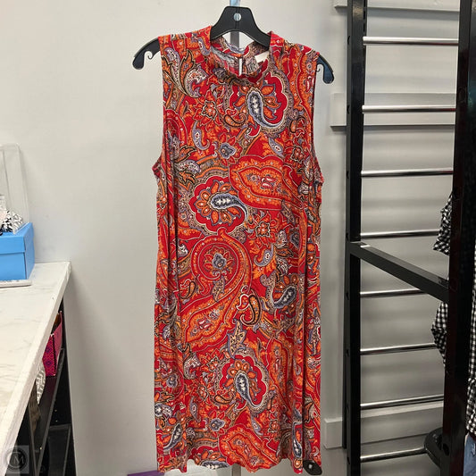 Dress Casual Short By J. Jill In Floral Print, Size: L