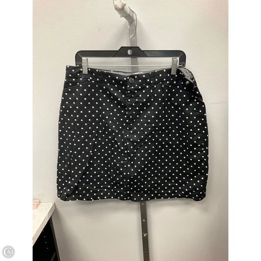Skort By Croft And Barrow In Polkadot Pattern, Size: 16