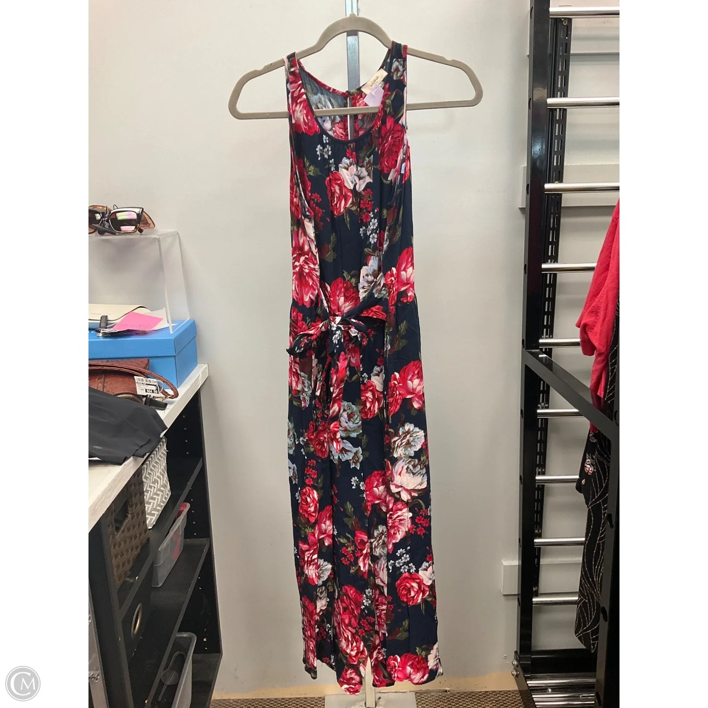 Jumpsuit By Loft In Floral Print, Size: M