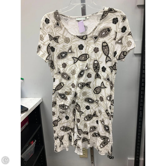 Dress Casual Short By Lulu B In Brown, Size: M