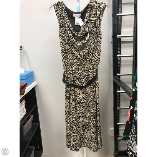 Dress Casual Short By Cmc In Black & Cream, Size: 12