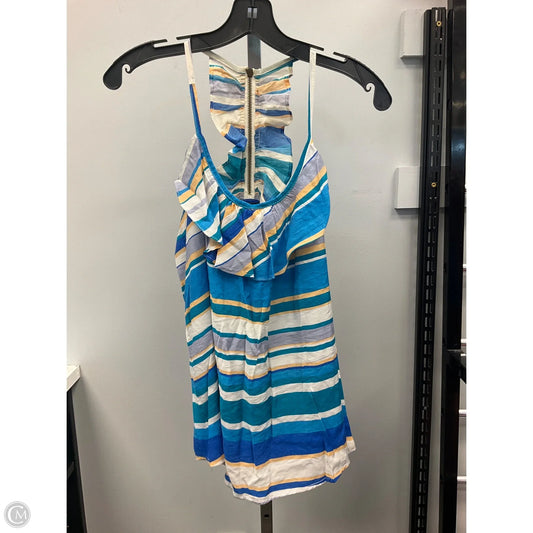 Top Sleeveless By Cmc In Striped Pattern, Size: M