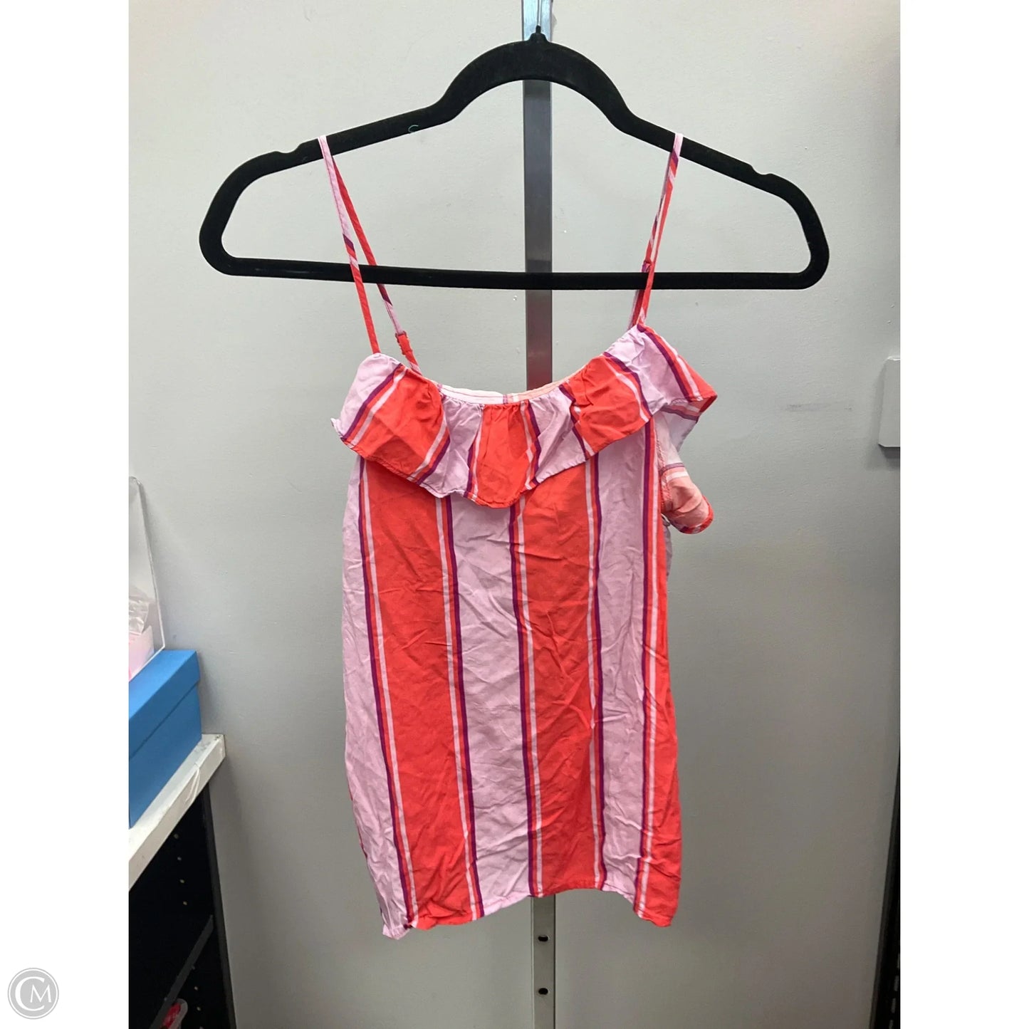 Top Sleeveless By Old Navy In Orange & Pink, Size: M