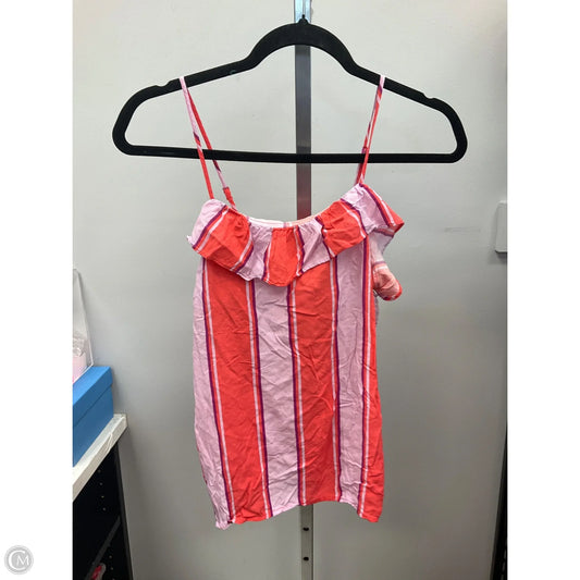 Top Sleeveless By Old Navy In Orange & Pink, Size: M