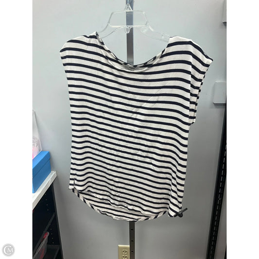 Top Sleeveless By Green Envelope In Striped Pattern, Size: M