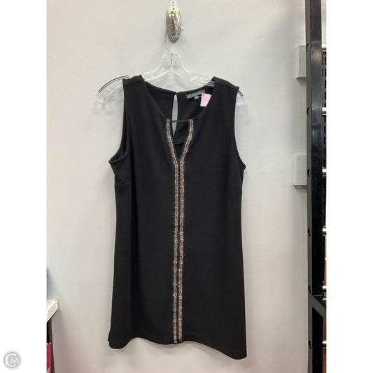 Top Sleeveless By Adrianna Papell In Black, Size: L