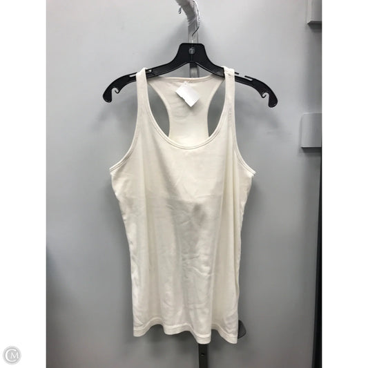Tank Top By Gap In White, Size: Xl