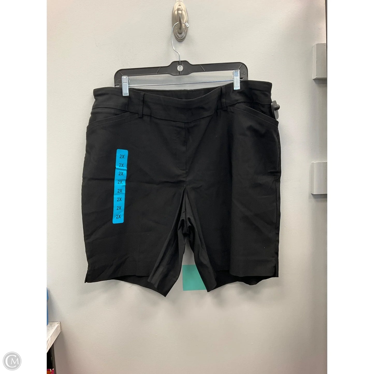 Shorts By Hilary Radley In Black, Size: 2x