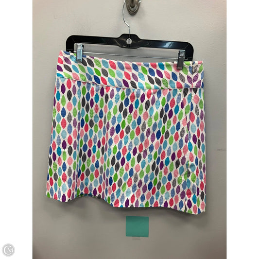 Skort By Cutter And Buck In Multi-colored, Size: 8