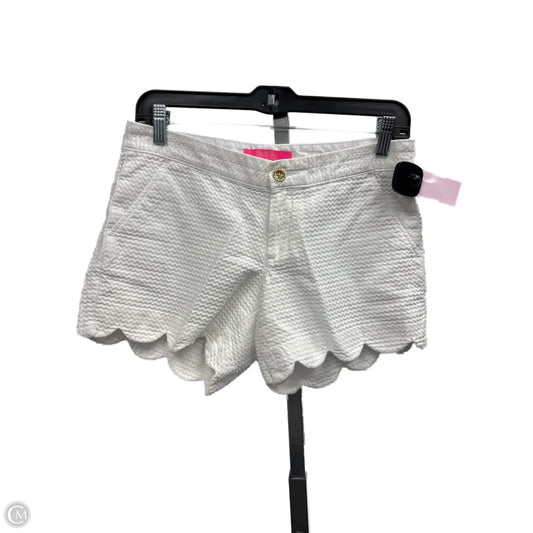 Shorts Designer By Lilly Pulitzer In White, Size: 0