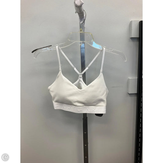 Athletic Bra By Nike In White, Size: S