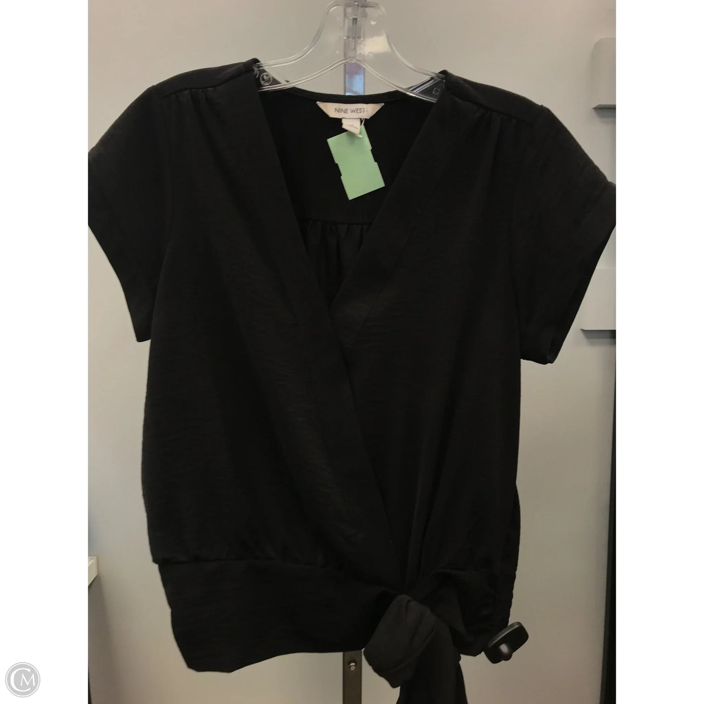 Top Sleeveless By Nine West In Black, Size: S