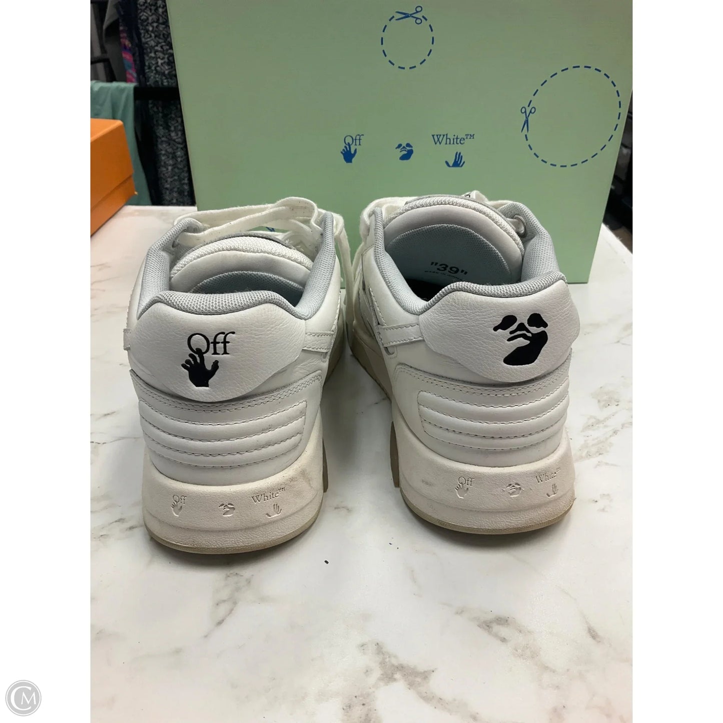Shoes Luxury Designer By Off-white In White, Size: 8