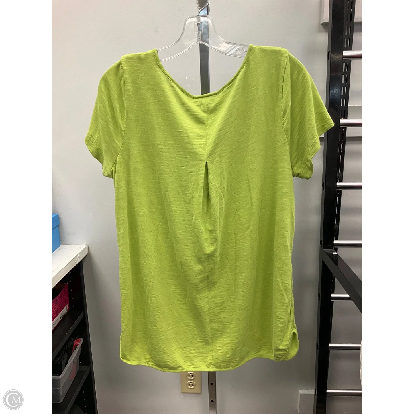 Top Short Sleeve Basic By J. Jill In Green, Size: M