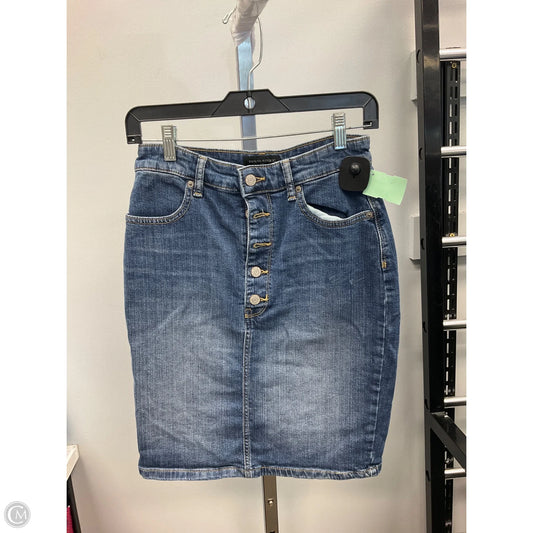 Skirt Mini & Short By Banana Republic In Blue Denim, Size: 2