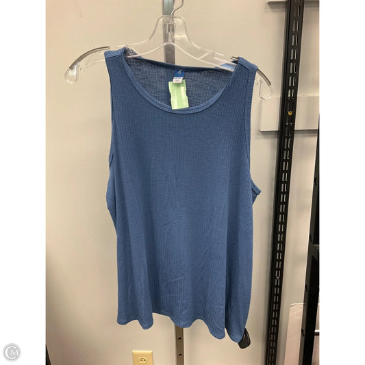 Top Sleeveless By Old Navy In Blue, Size: L