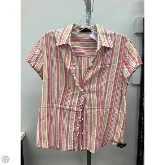 Top Sleeveless By Clothes Mentor In Striped Pattern, Size: Xl