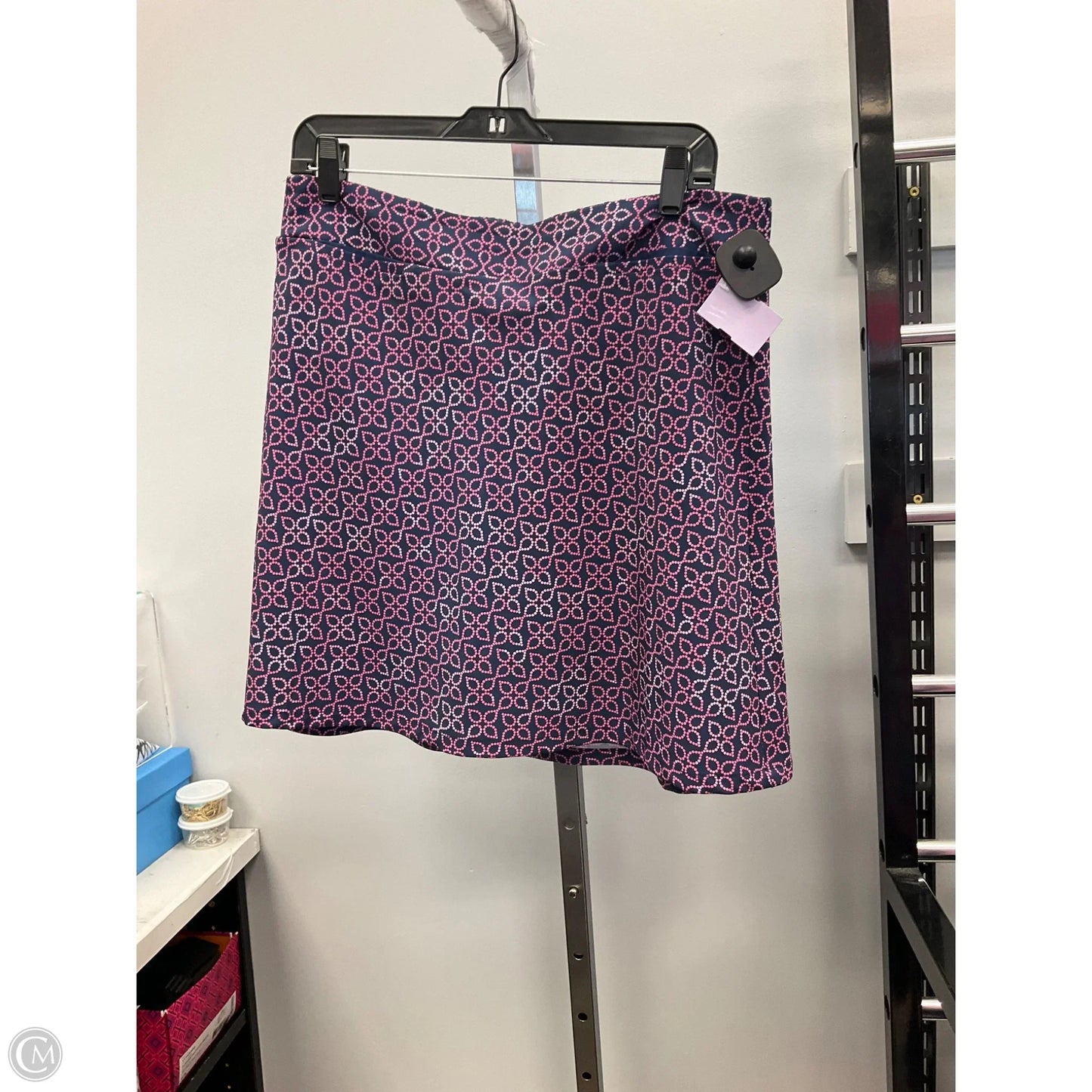 Skort By Croft And Barrow In Blue & Pink, Size: M