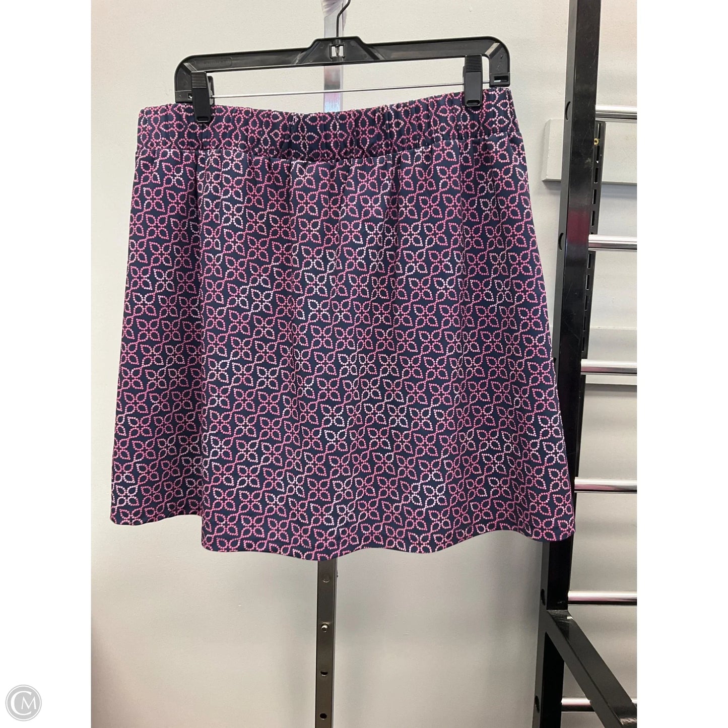Skort By Croft And Barrow In Blue & Pink, Size: M