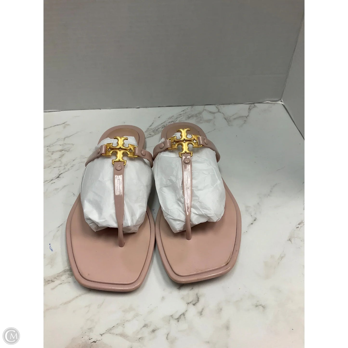 Sandals Designer By Tory Burch In Pink, Size: 8