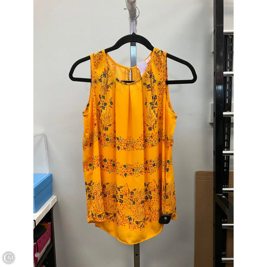 Top Sleeveless By Dr2 In Yellow, Size: S