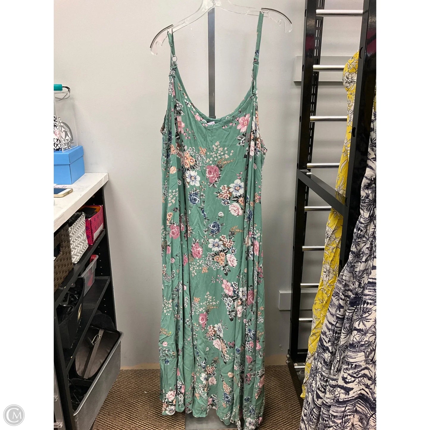 Dress Casual Maxi By Torrid In Green, Size: 3x