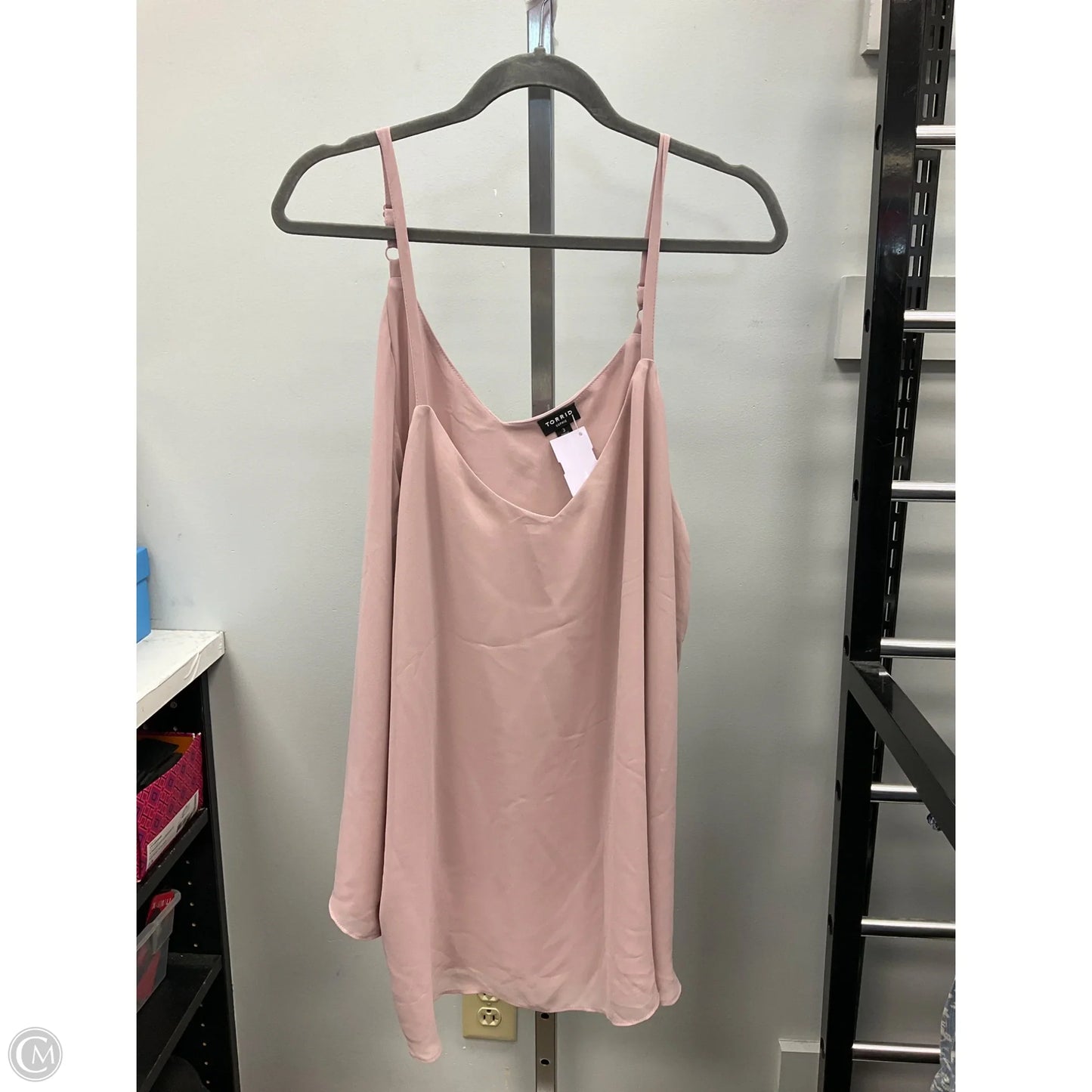 Top Sleeveless By Torrid In Pink, Size: 3x
