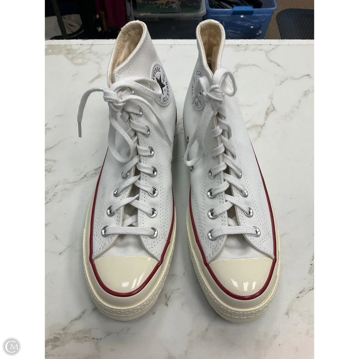 Shoes Sneakers By Converse In White, Size: 8.5