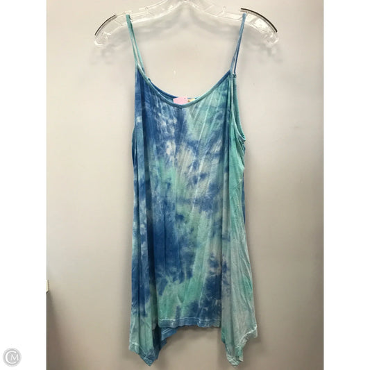 Top Sleeveless By Clothes Mentor In Tie Dye Print, Size: 2x
