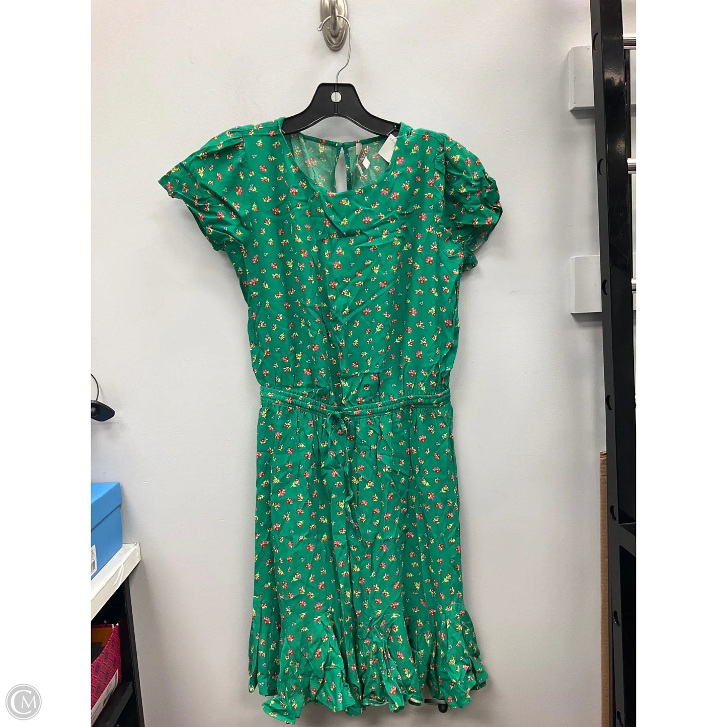 Dress Casual Short By Loft In Green, Size: Xs