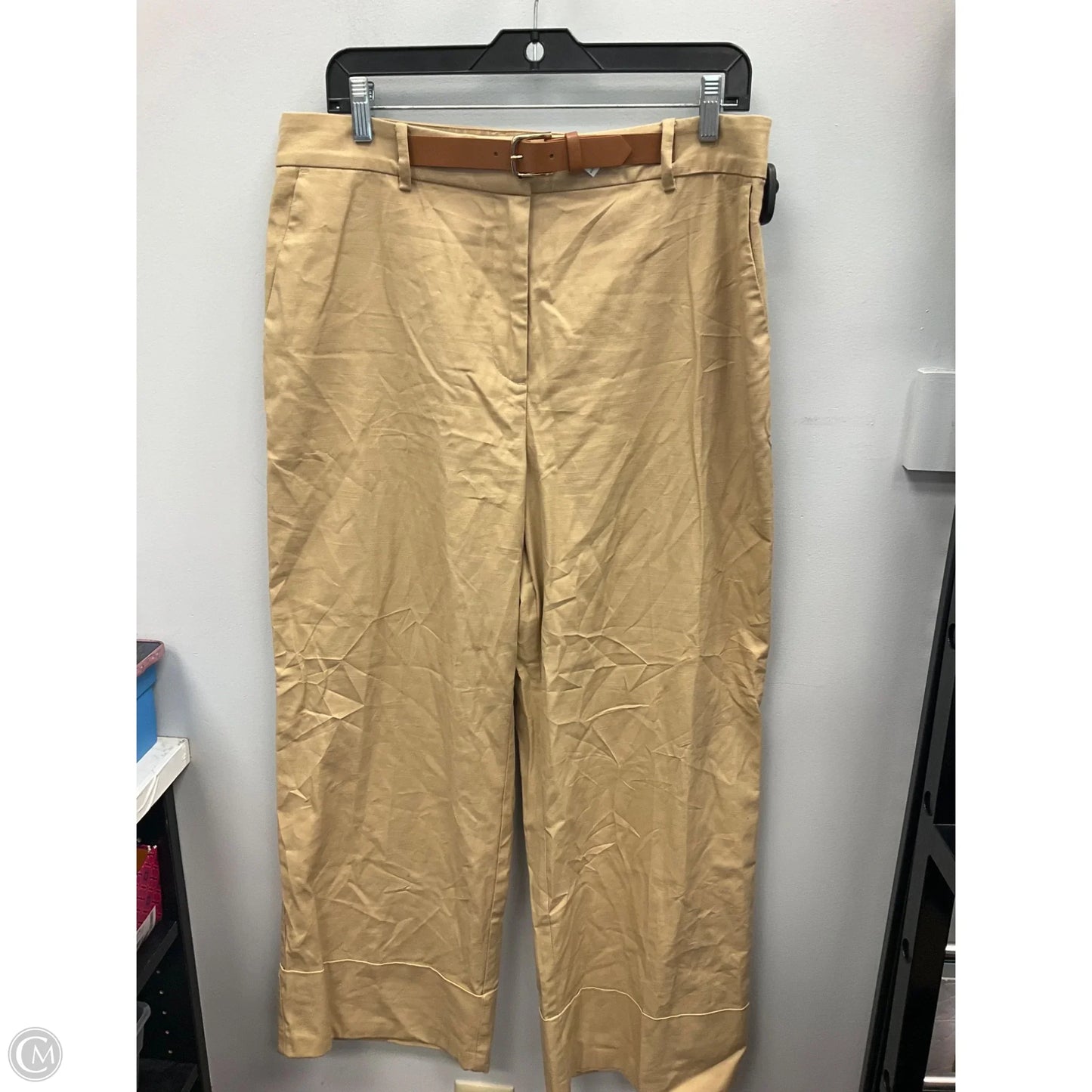 Pants Dress By Loft In Tan, Size: 14p