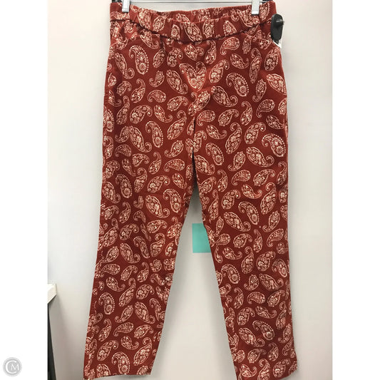 Pants Other By Lands End In Paisley Print, Size: 8p