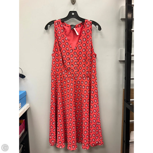 Dress Casual Short By Ann Taylor In Pink, Size: 12