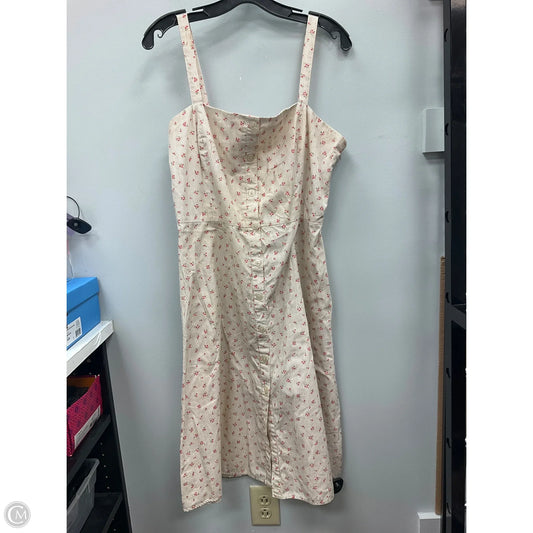 Dress Casual Short By Giani Bernini In Pink & Tan, Size: Xl