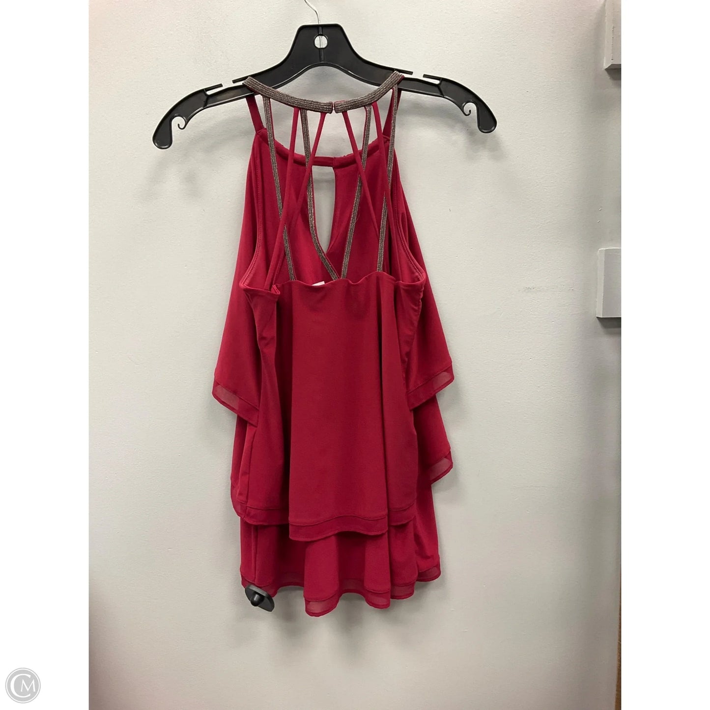 Top Sleeveless By White House Black Market In Red, Size: S