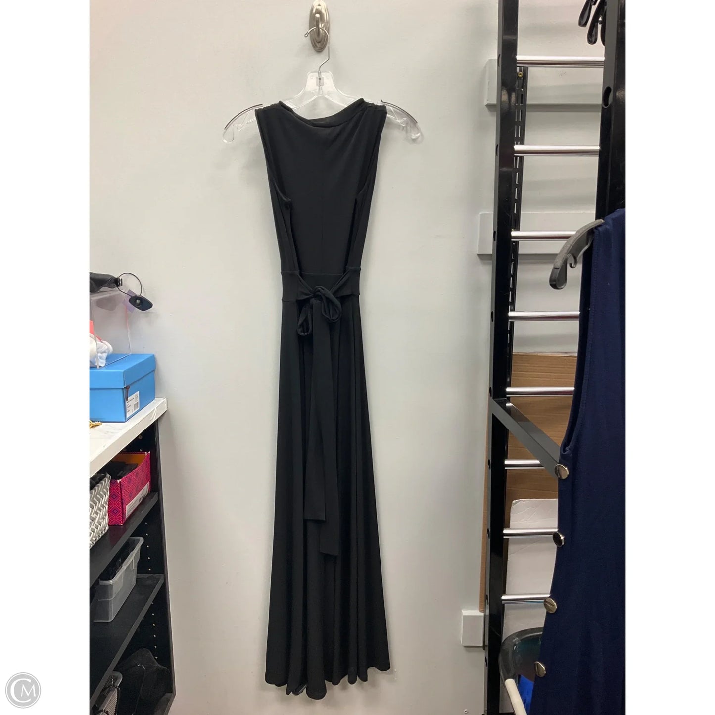 Dress Casual Midi By New York And Co In Black, Size: Xs