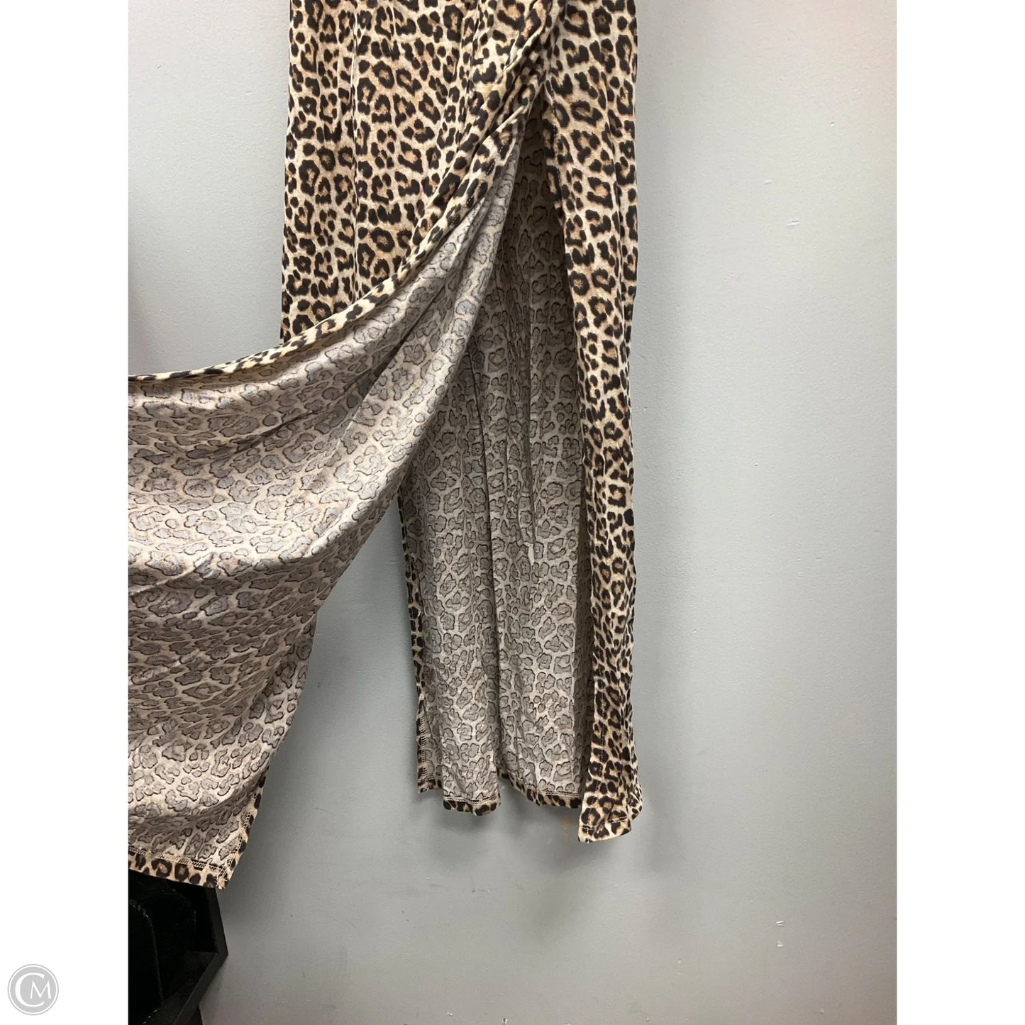 Dress Casual Midi By H&m In Animal Print, Size: M
